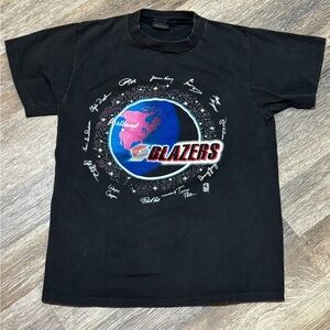 Vintage 90’s Blazers Team Shirt Large‎